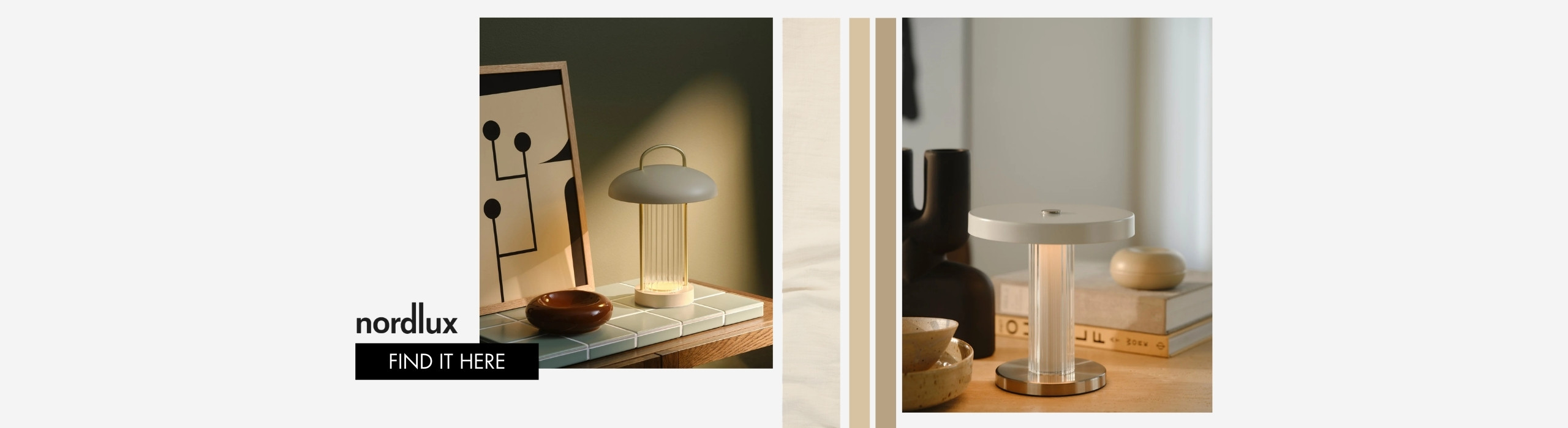 Table lamp place placed on the table with books